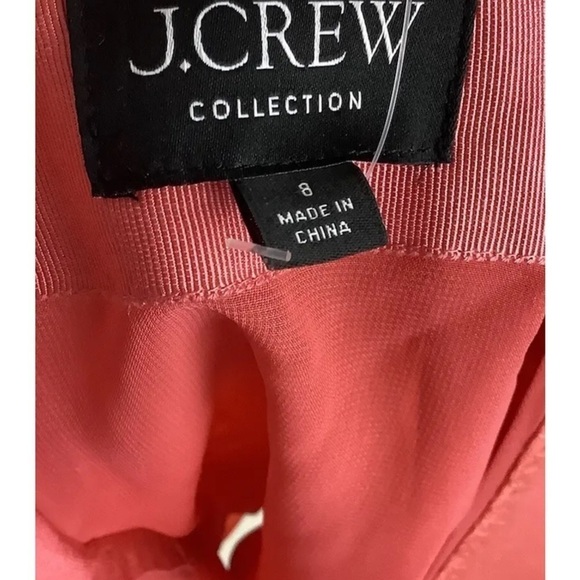 NWT J Crew Collection Sz 8 The Sequin Mini Skirt In Pink Polyester Cocktail - Picture 6 of 7